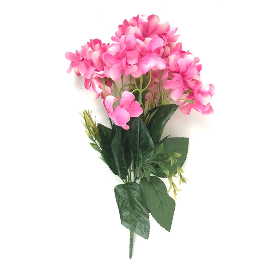 Artificial Pink Hyacinth Flower Spray 32cm