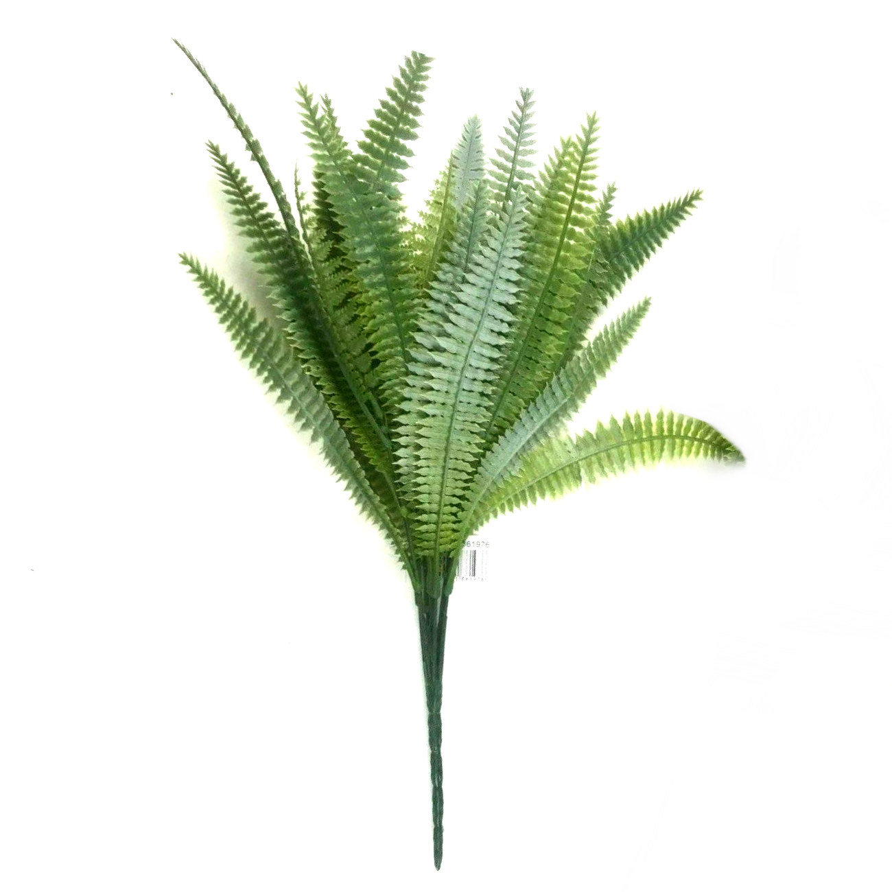 Artificial Light Green Fern Bush with Faux Leaves