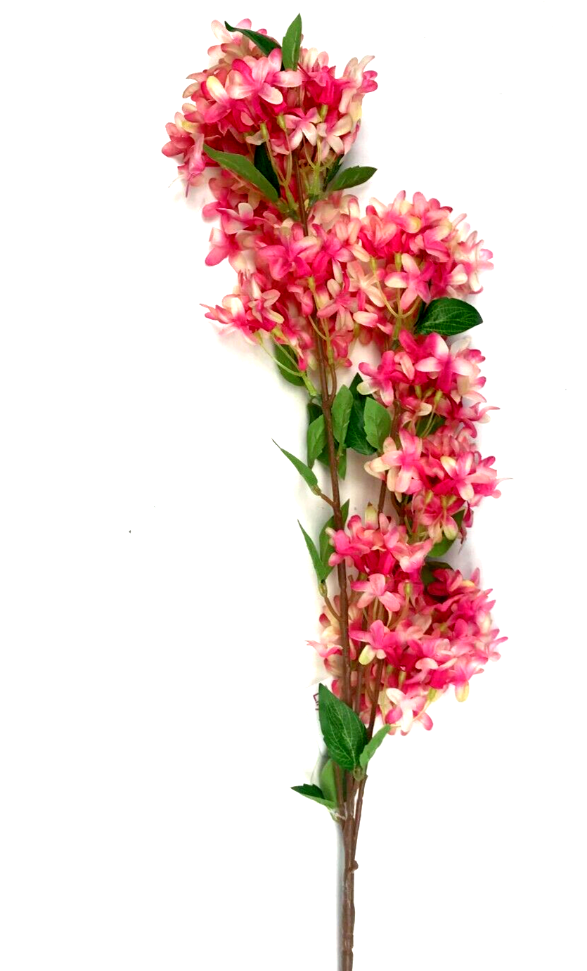 Artificial Stephanotis Blossom Branch with Pink Flowers 97cm