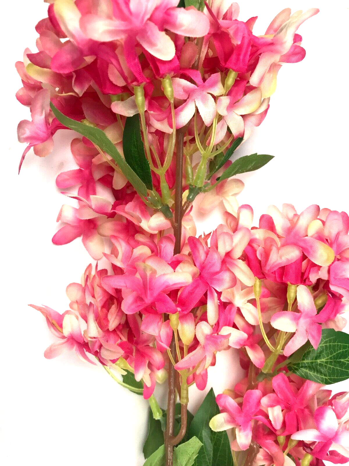 Artificial Stephanotis Blossom Branch with Pink Flowers 97cm