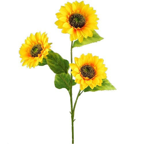 Artificial Giant Sunflower Stem 90cm