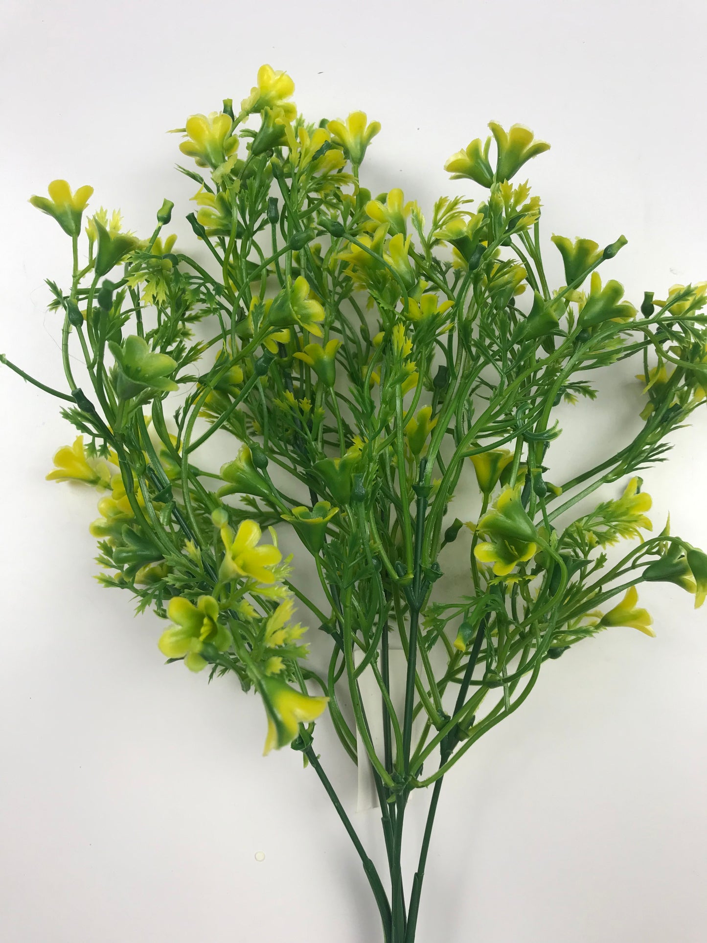 Artificial Caltha Bush with Yellow Flowers 35cm