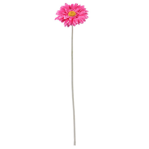 Artificial Hot Pink Gerbera Flower Stem