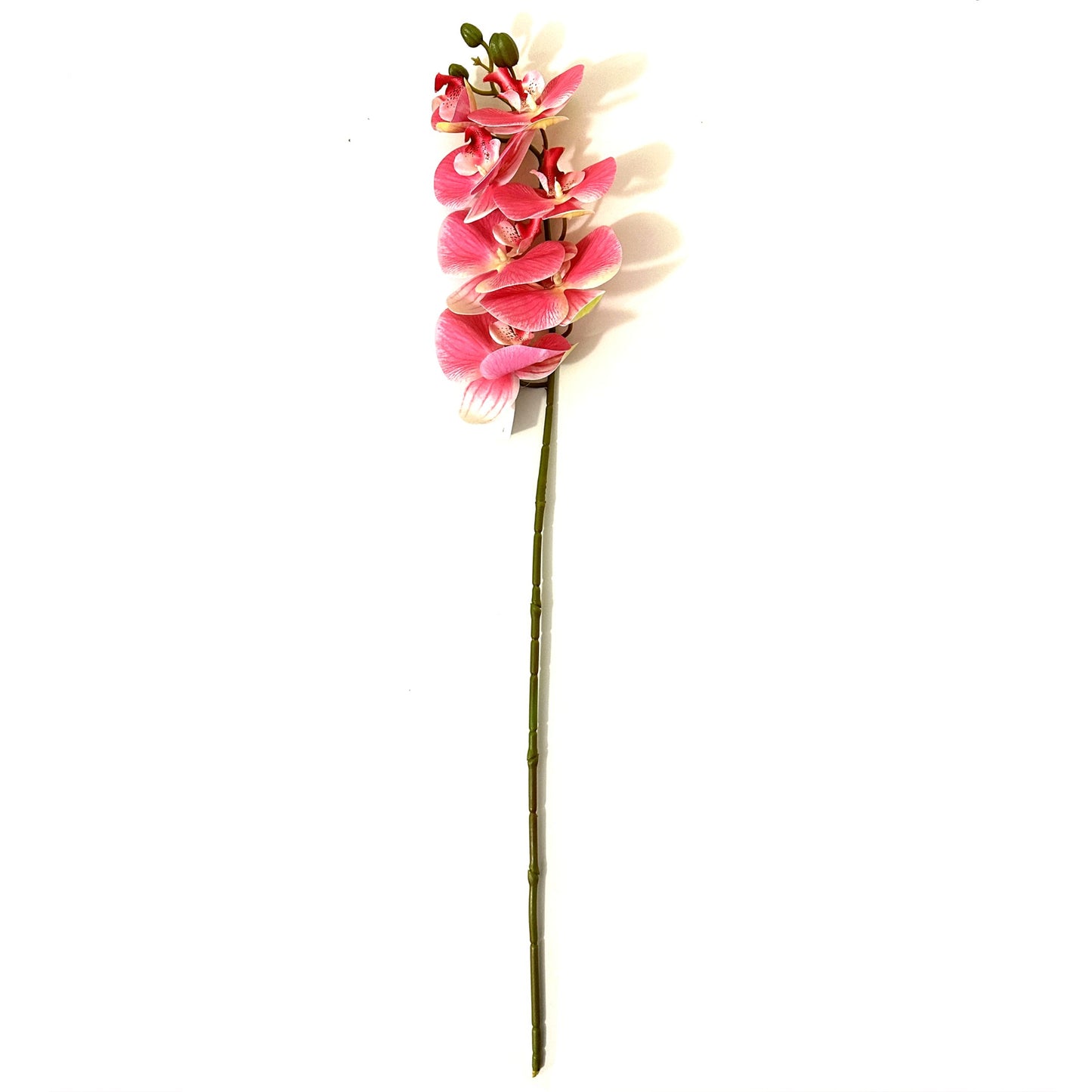 75cm Artificial Pink Phalaenopsis Orchid Flower Stem