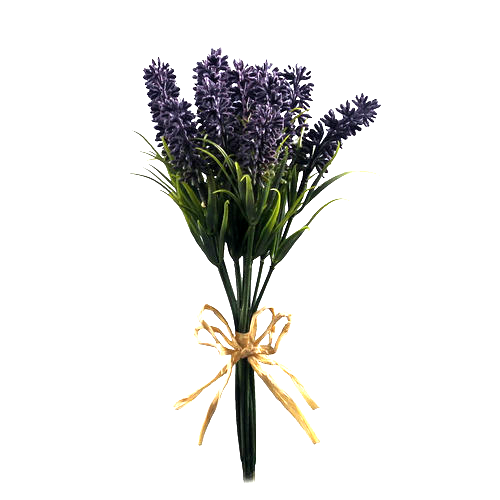 Artificial Lavender plant bubdle with 12 stems