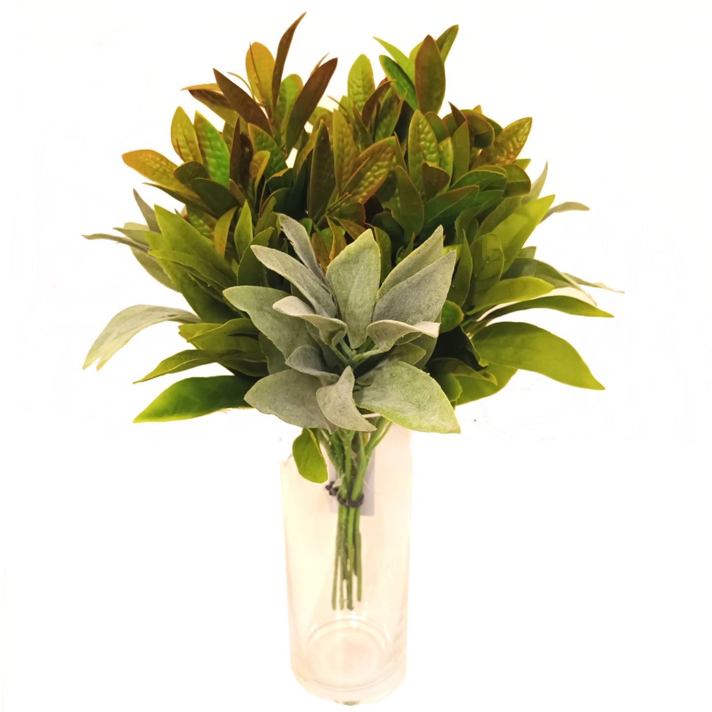 Artificial Sage Leaf and Bay Leaf Stems Arrangement