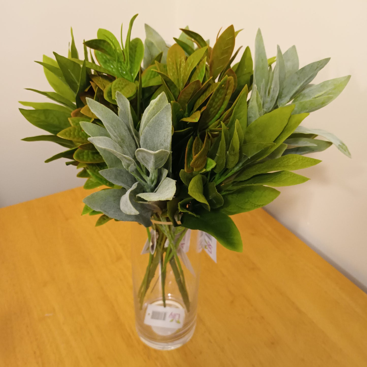 Artificial Sage Leaf and Bay Leaf Stems Arrangement