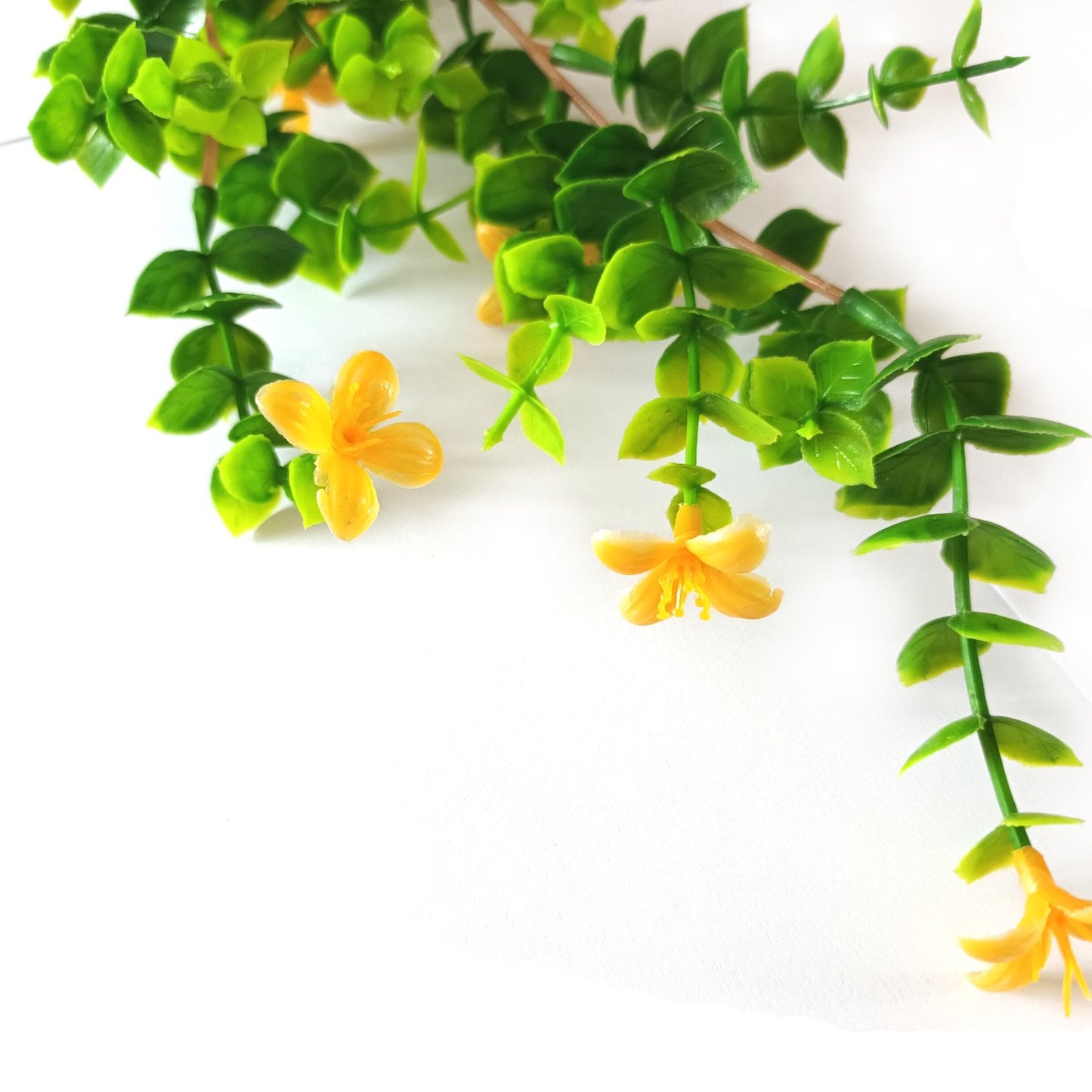 Artificial Trailing Flowering Bush 60cm